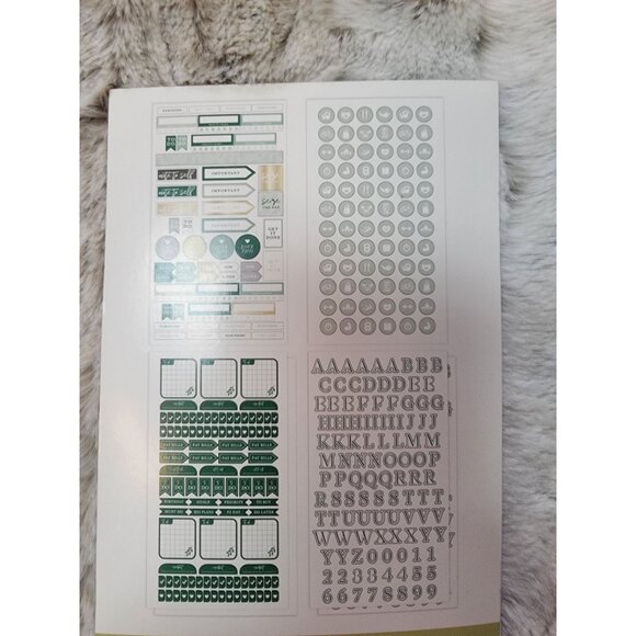 Assorted Planner Sticker Pack 30 Sheets Customizable & Stylish Organization Incl - Picture 3 of 6